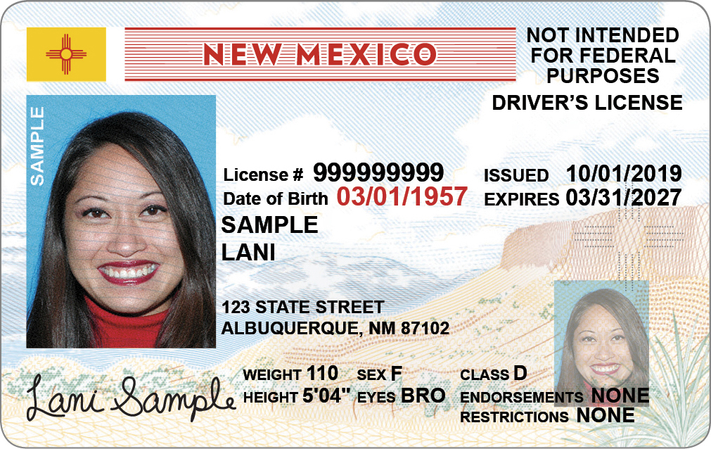 REAL ID Fully Compliant Driver's License image